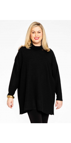 Yoek | Pullover high neck RIB